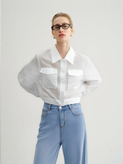 Cropped shirt 