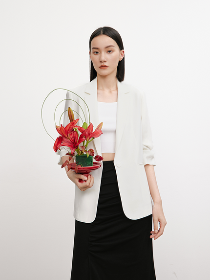 White Blazer