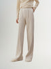 Beige wide pants