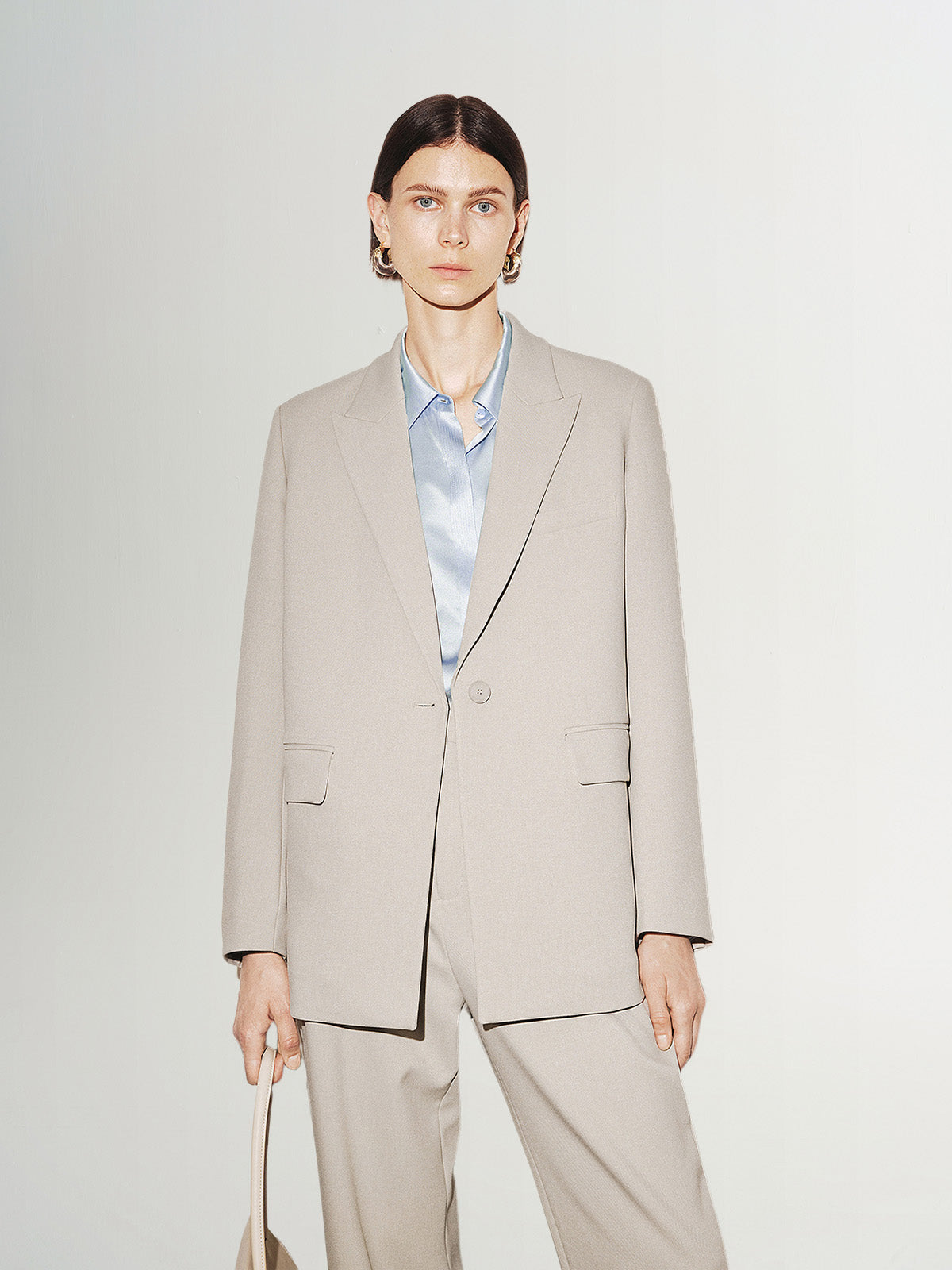 Blazer beige clair
