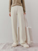 Women's Ligeht Beige Straight Fit Comfy Pants