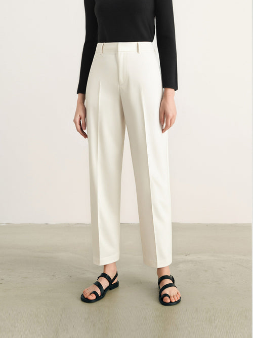 Load image 1 in gallery view. Straight white pants