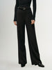 Pantalon noir slim fit taille haute