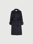 Black trench coat