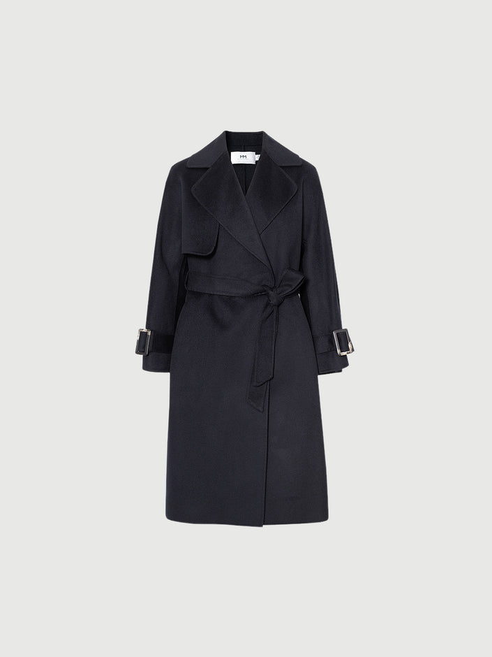 Manteau trench noir