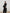 Women's Navy Blue High Neck Knit Wool Sweater Dress