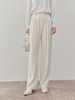 Women's Original White Straight Fit Smooth Trousers