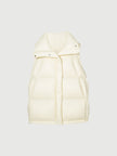 Sleeveless down jacket