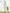 Women's Light Green Stand Collar Short Sleeves Button Down Dress