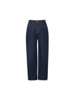 Women's Dark Blue 100% Cotton Jeans Pants