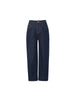Women's Dark Blue 100% Cotton Jeans Pants