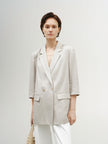 Linen blazer