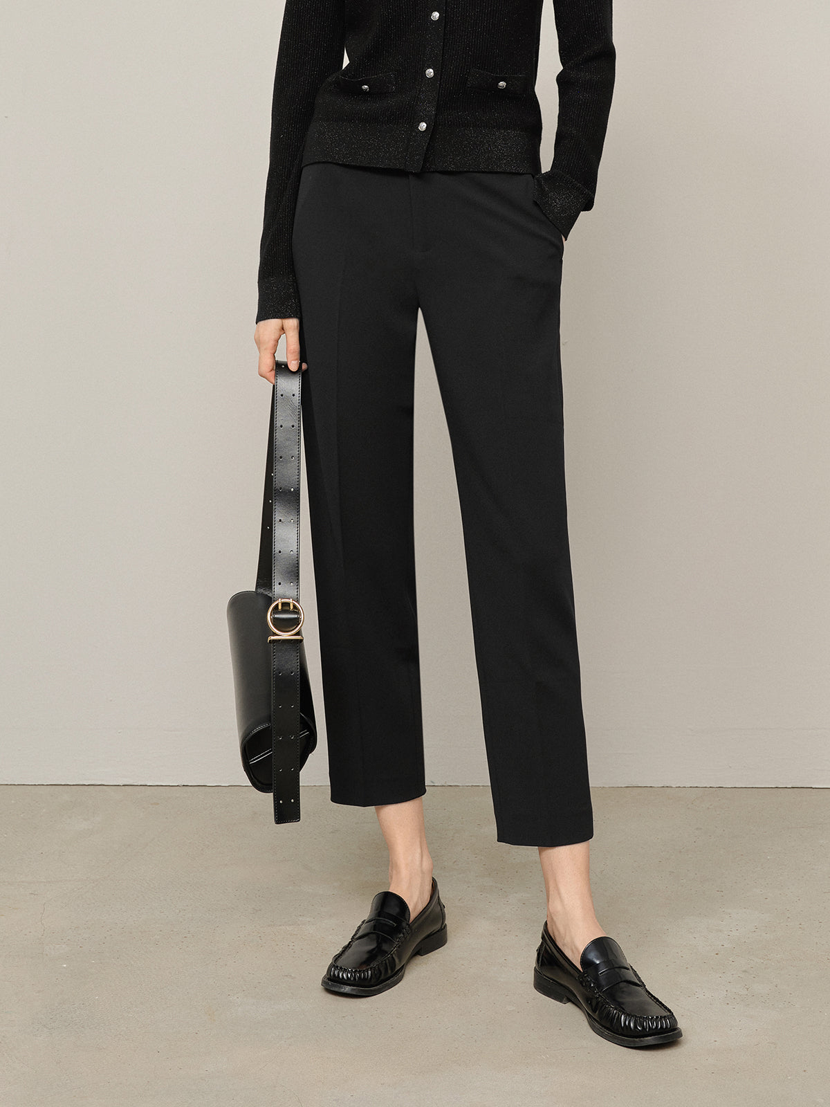 Pantalon noir classique