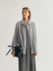 Chemise grise fluide