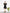 Women's Black Square Neck Puff Sleeves Slim Fit Cotton Dress