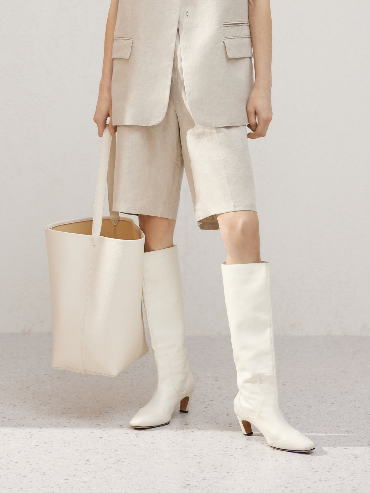 Linen shorts