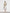 Women's Floral Light Gray Square Neck Puff Sleeves Breathable Lyocell Middle Length Dress