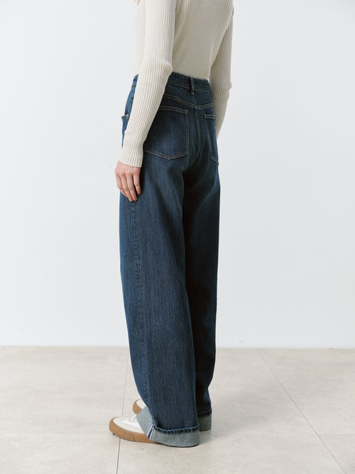 Load image 1 in gallery view. Straight-Leg Jeans