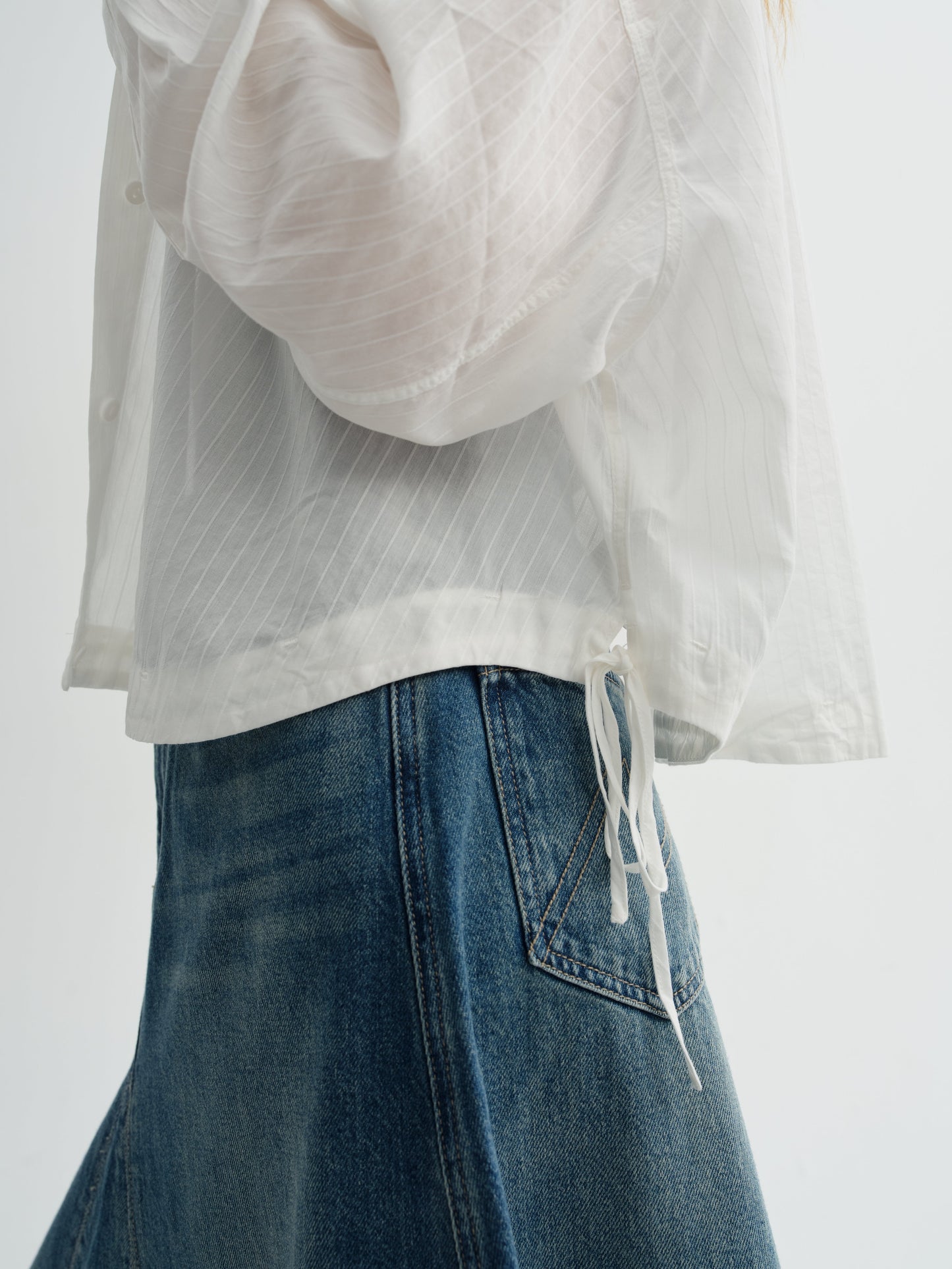 Relaxed-Fit Lightweight Drop-Shoulder Lapel Shirt