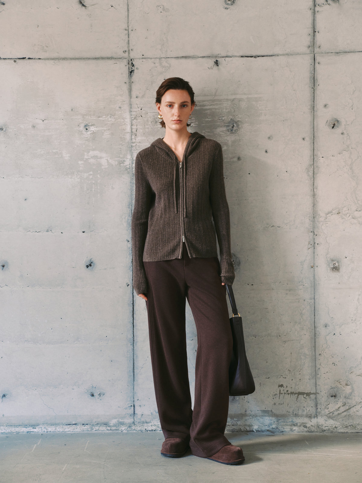 Relaxed Tailored Straight-Leg Pants