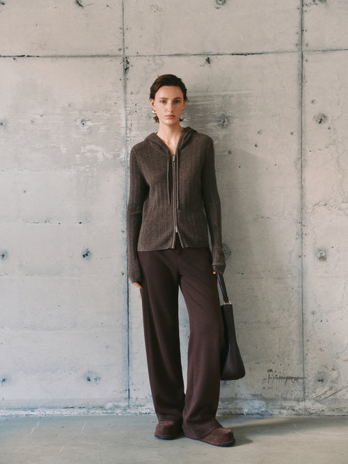 Load image 1 in gallery view. Relaxed Tailored Straight-Leg Pants