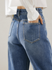 Dark blue jeans