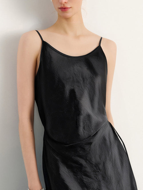 Load image 1 in gallery view. Pure Acetate Slip Dress
