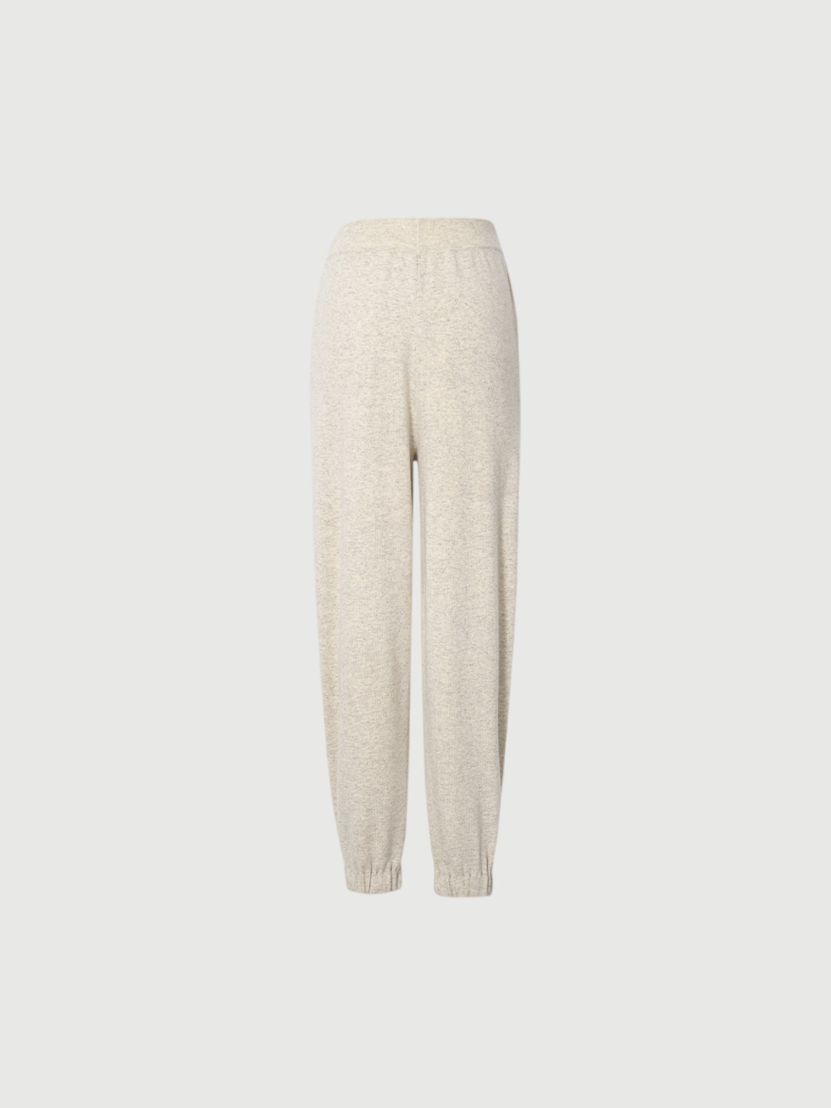 Knitted wool pants - Oatmeal color