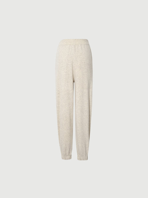 Load image 1 in gallery view. Knitted wool pants - Oatmeal color
