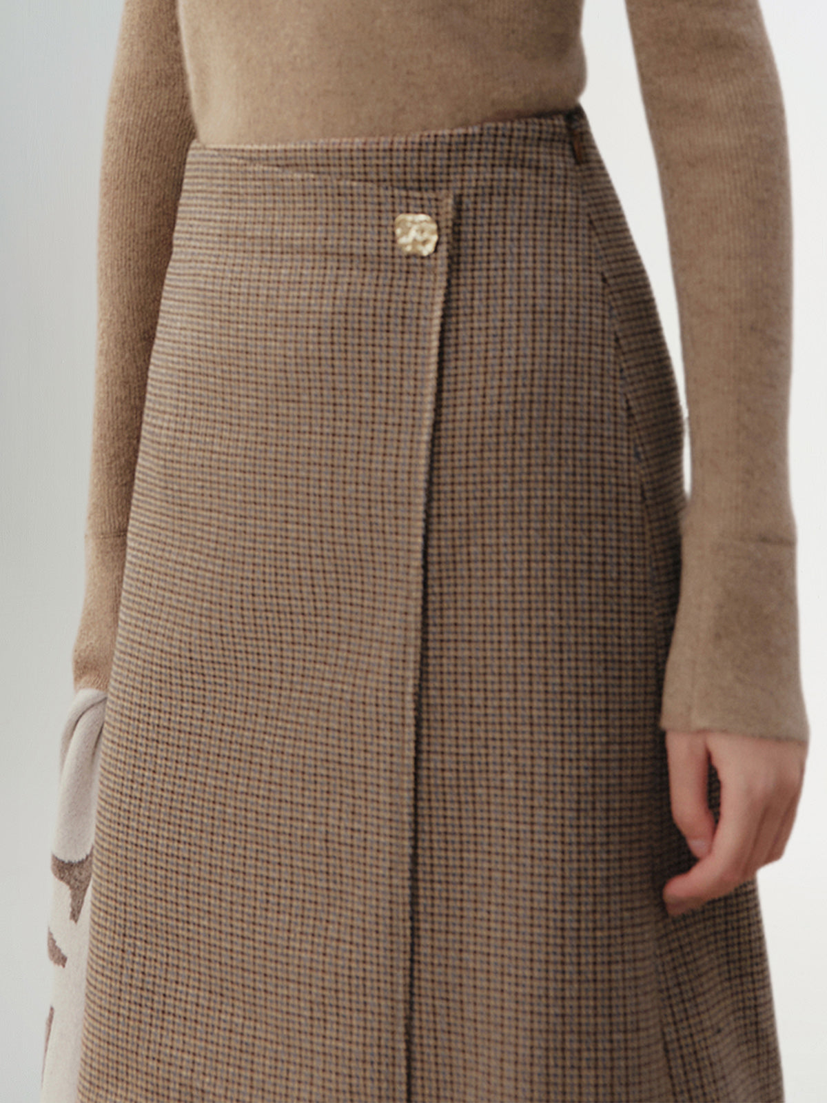 Jupe en tweed