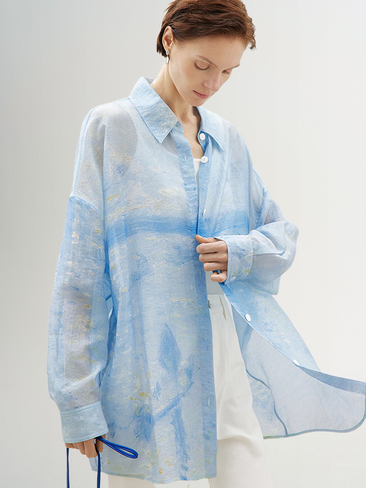 Chemise bleue - Collection Capsule
