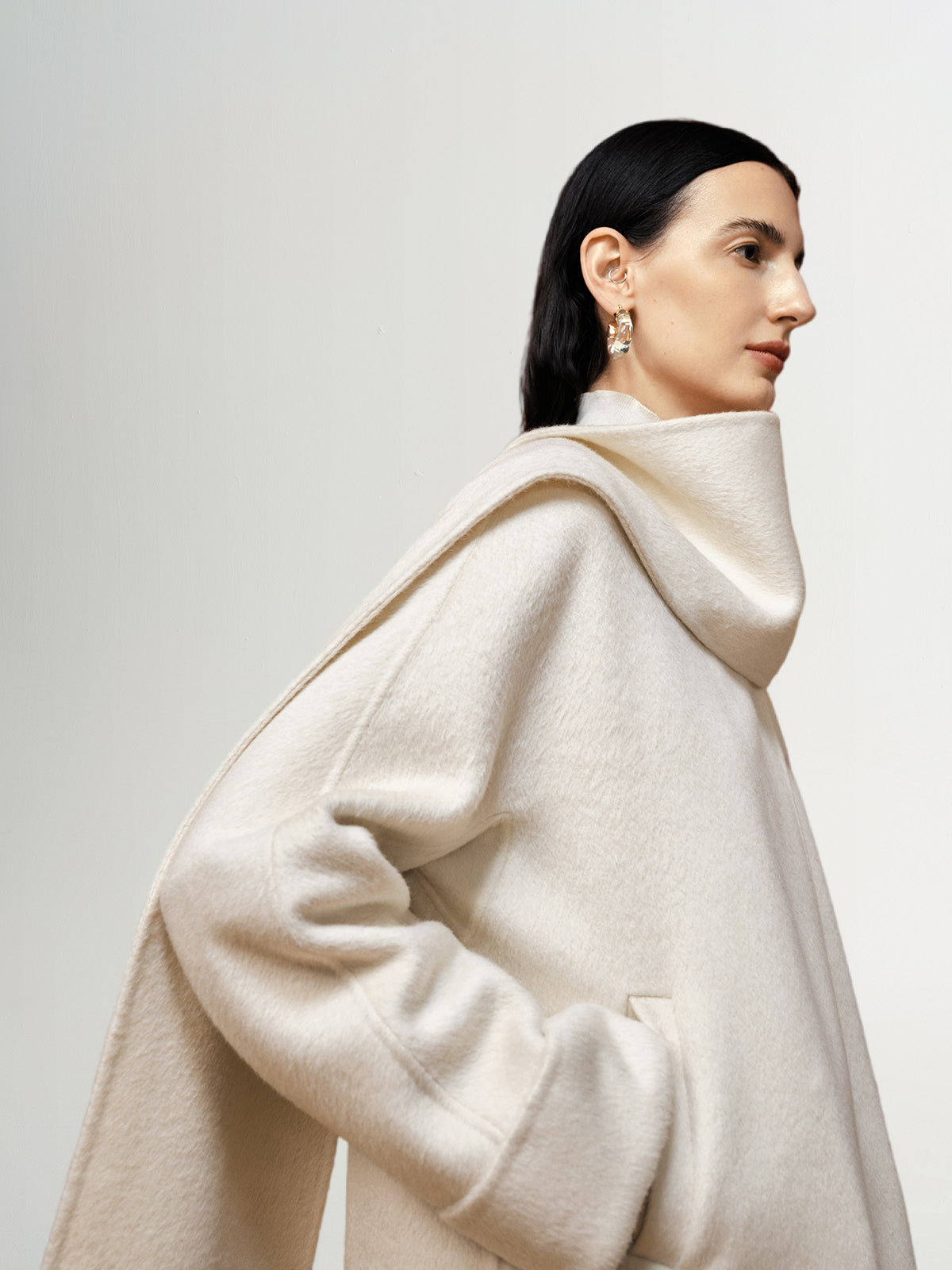 Manteau beige clair