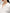 Women's Original White Polo Neck Long Sleeves Lyocell Triacetate Rib Pattern Knitwear