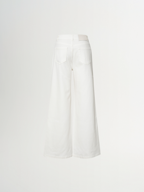 Load image 1 in gallery view. Slim-Fit A-Line Flare Pants