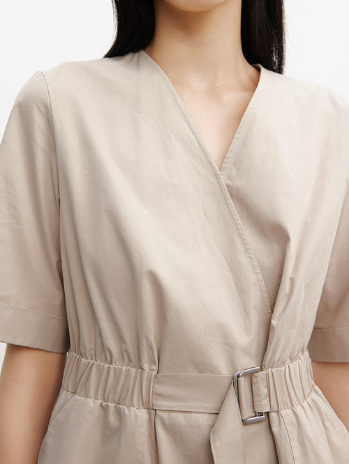 Load image 1 in gallery view. Beige dress