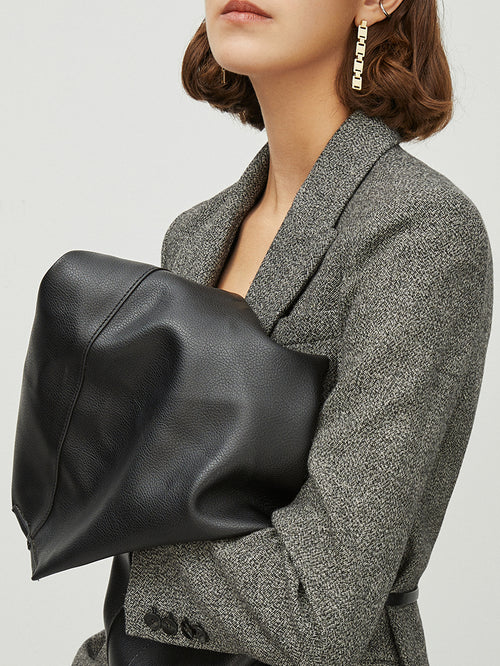 Charger l'image 1 dans la galerie. Women's Gray Peak Lapel Single Breasted Blazer