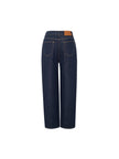 Women's Dark Blue 100% Cotton Jeans Pants