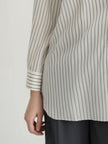 Chemise rayée en coton