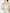 Women's Floral Light Gray Square Neck Puff Sleeves Breathable Lyocell Middle Length Dress