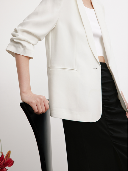 White Blazer