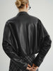 Cropped Leather Jacket