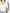 Women's White Square Neck Puff Sleeves High Quality Cotton Short Blouse Shirt