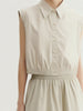 Top sans manches en coton
