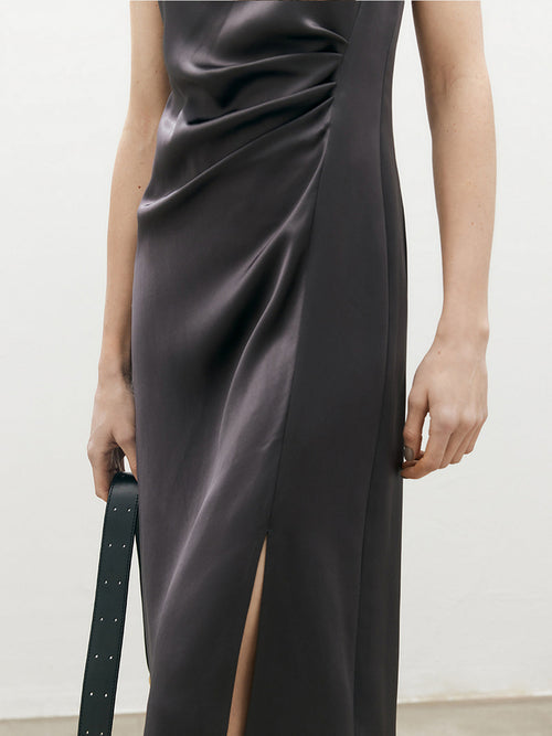 Load image 1 in gallery view. Draped dress