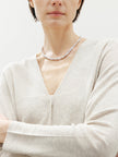 Linen V Neck Summer Short Knit Cardigan