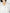 Women's Original White V Neck Texture Fringes Shoulder Pad Short Jacket