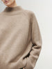 Brown cashmere sweater