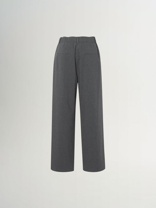 Load image 1 in gallery view. Cropped Architectural Wide-Leg Pants