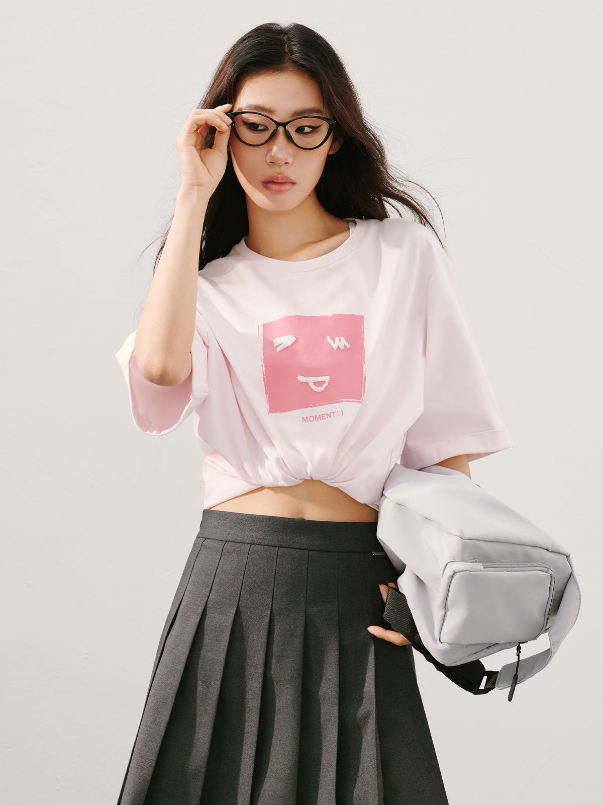 T-shirt motif rose