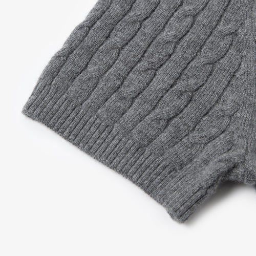 Load image 1 in gallery view. Crew Neck Short Sleeve Knit Sweater
